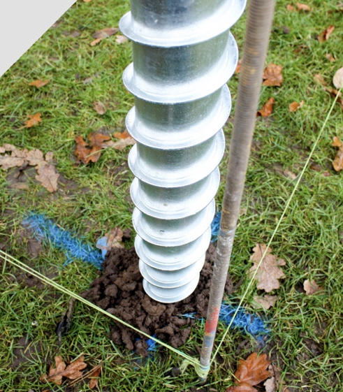 Groundscrew used on holiday park